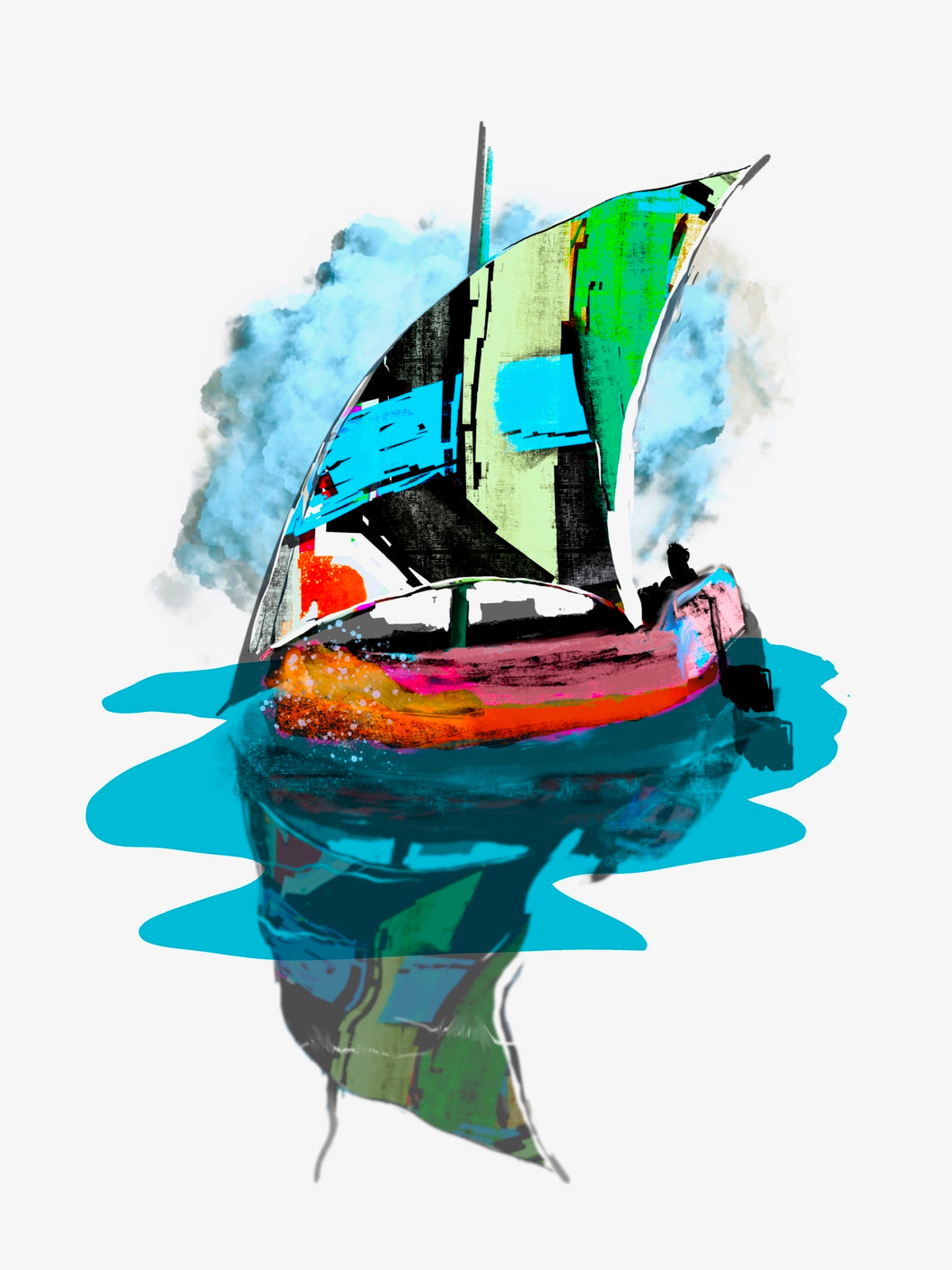 Abstract Boat
